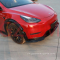 Model Y gari mbele bumper mdomo